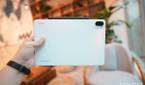 Xiaomi Pad 5 with a gradient back.