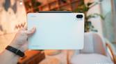 Xiaomi Pad 5 with a gradient back.