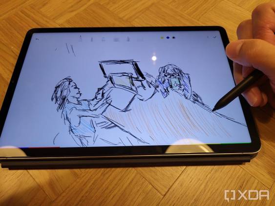 Sketching on the Pad 5.