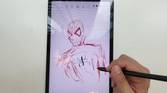 Sketching on the Tab 5.