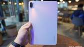Xiaomi Pad 5 with a gradient back.
