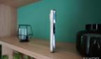 iPhone 13's aluminum railing (left) compared with the stainless steel