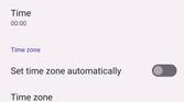 Lavendar accent color in settings