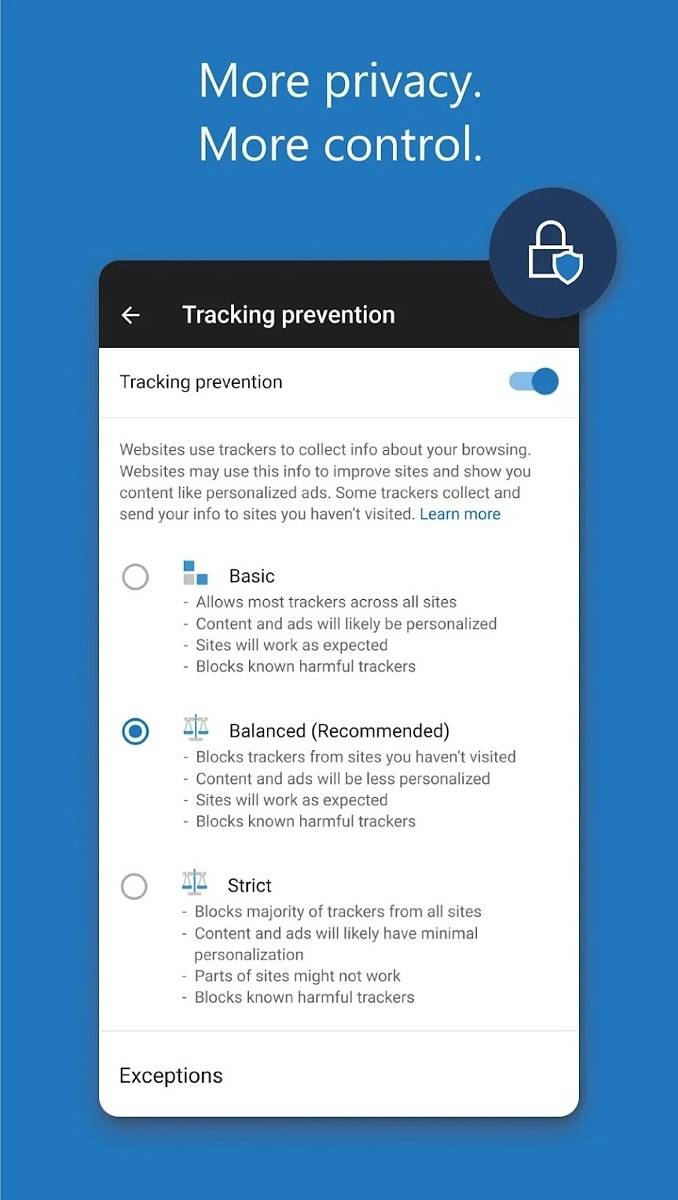 Microsoft Edge Browser for Android
