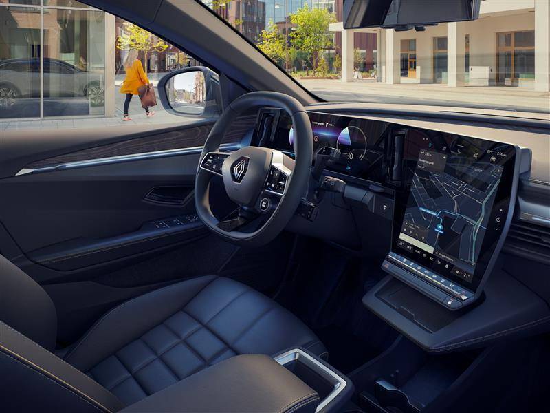 Mégane E-TECH Electric driver's seat with Android Automotive powering the infotainment