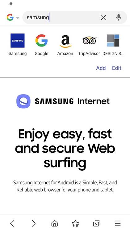Samsung Internet Browser for Android