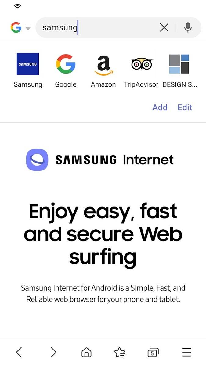 Samsung Internet Browser for Android