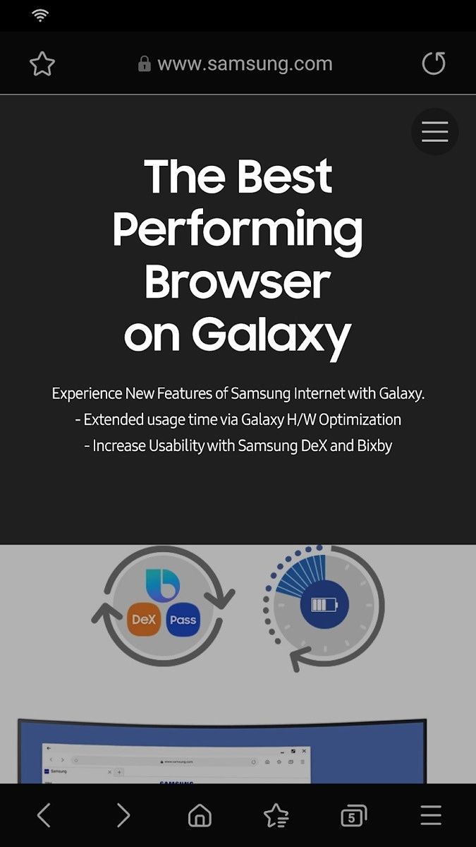 Samsung Internet Browser
