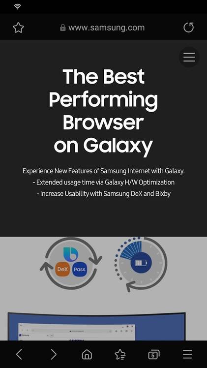 Samsung Internet Browser
