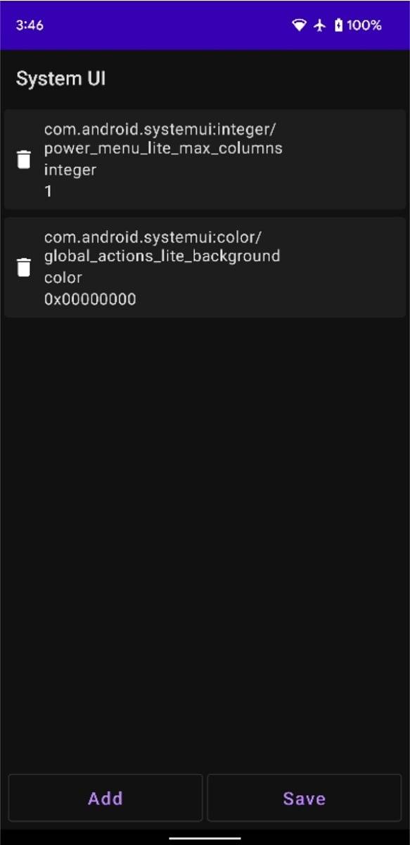 Some overlayed resources for System UI