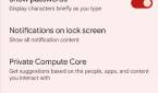 Camera and microphone access toggles in Android 12