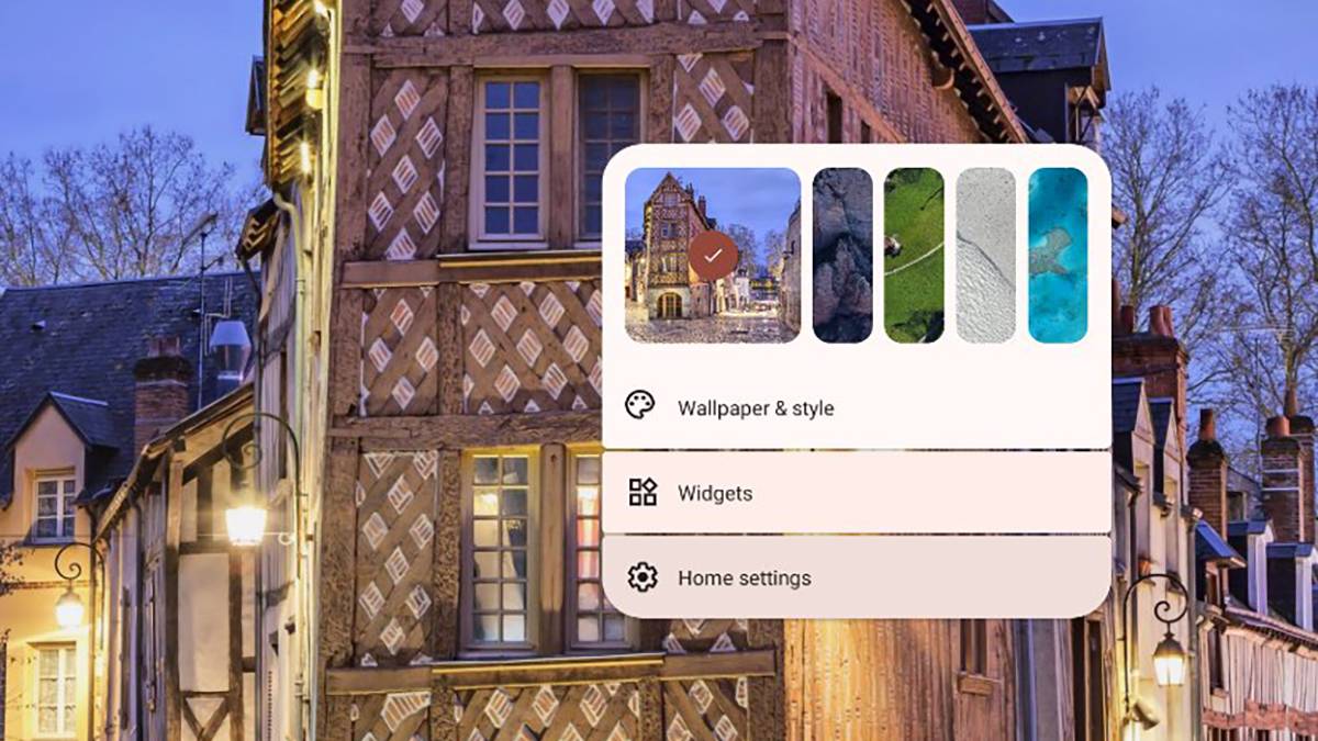 Android 12L quick wallpaper picker featured