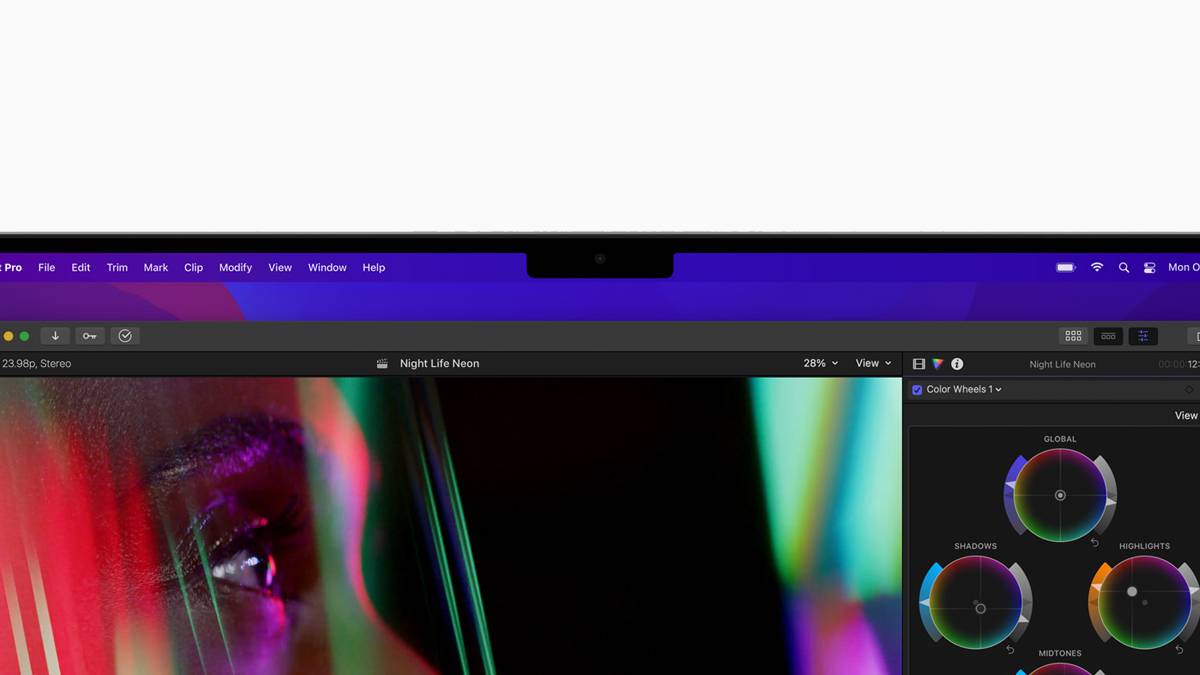 Apple MacBook Pro notch