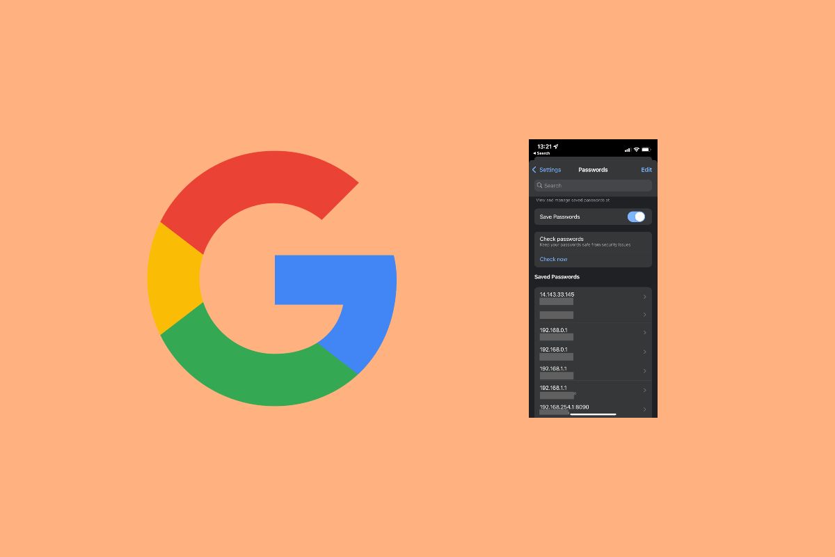 chrome in-built passwords