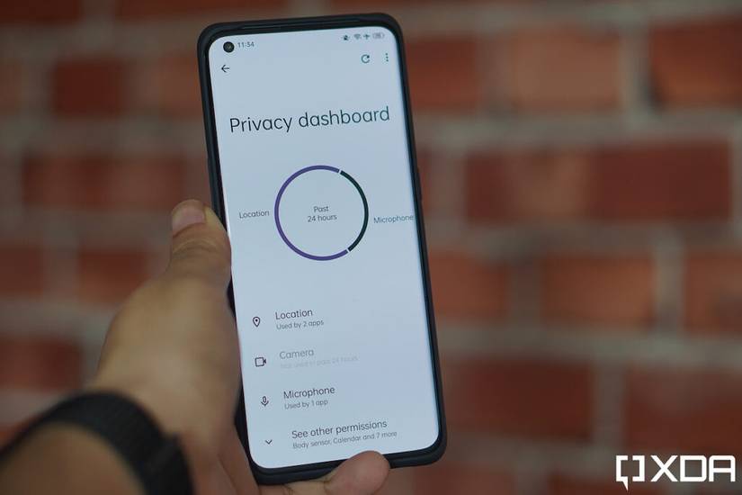 Privacy dashboard