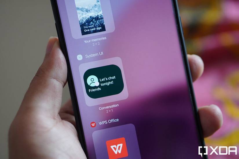 Conversation widgets