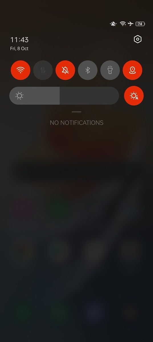 orange theme