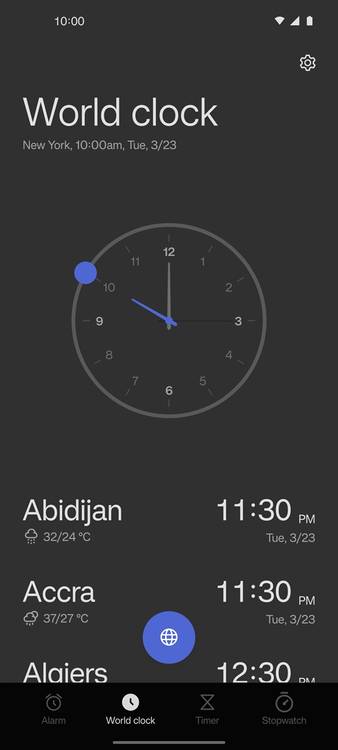 Dark mode in OxygenOS 12