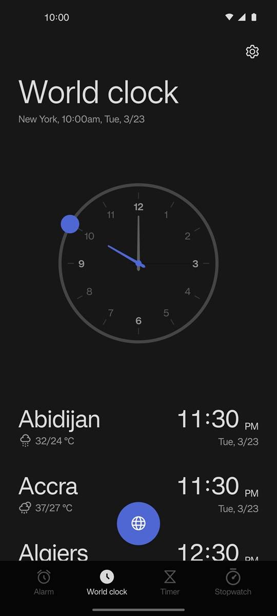 Dark mode in OxygenOS 12
