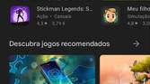 Google Play Store with Material You dark mode