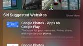 iOS search