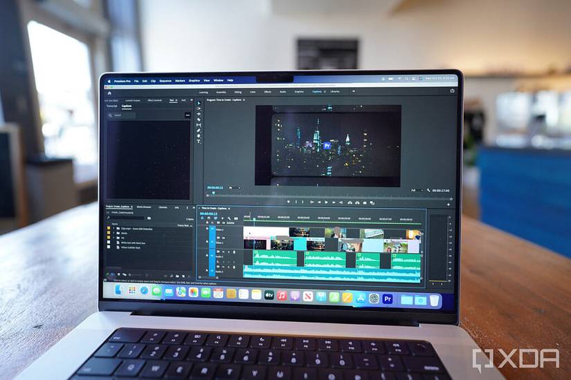 Adobe Premier Pro on the new MacBook Pro