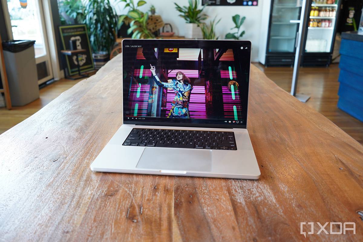 Mini LED MacBook screen