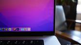 The 2021 MacBook Pro's display corner