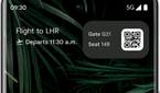 Live Space widget with Flight Card