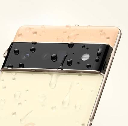 Pixel 6 and 6 Pro with water droplets leaked image