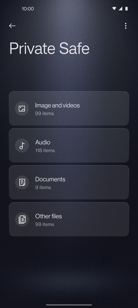 private safe oxygenos 12