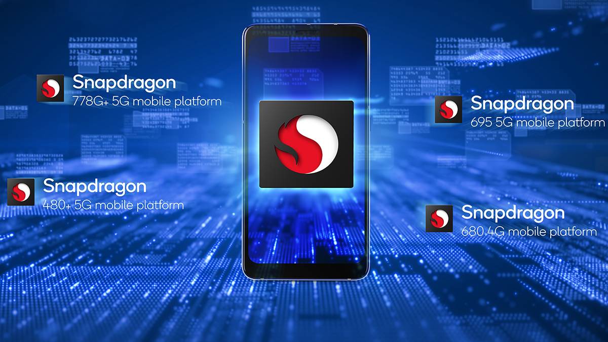Qualcomm Snapdragon 778G Plus 480 Plus 695 and 680 launch featured