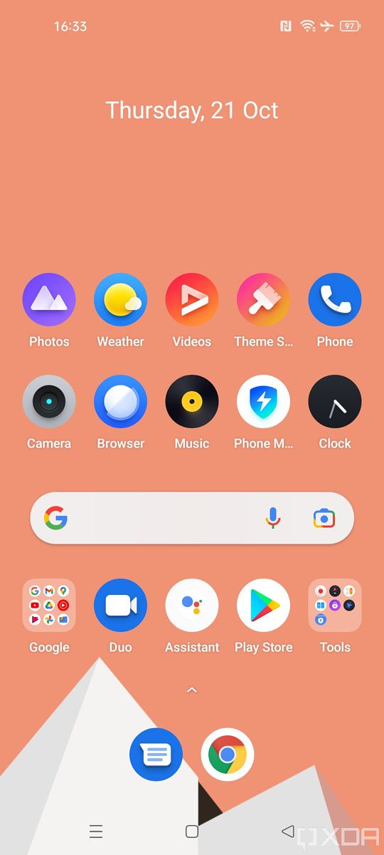 Orange wallpaper
