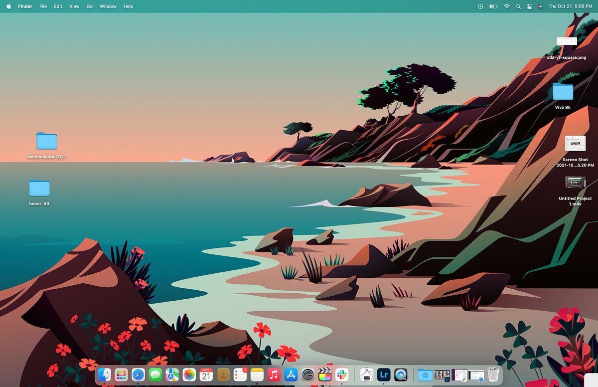 macOS Monterey screen shot