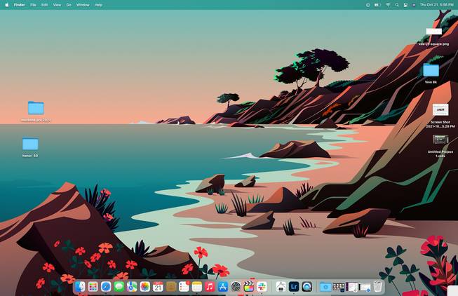 macOS Monterey screen shot