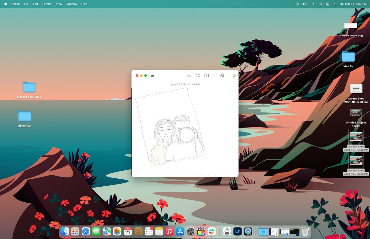macOS Monterey screen shot