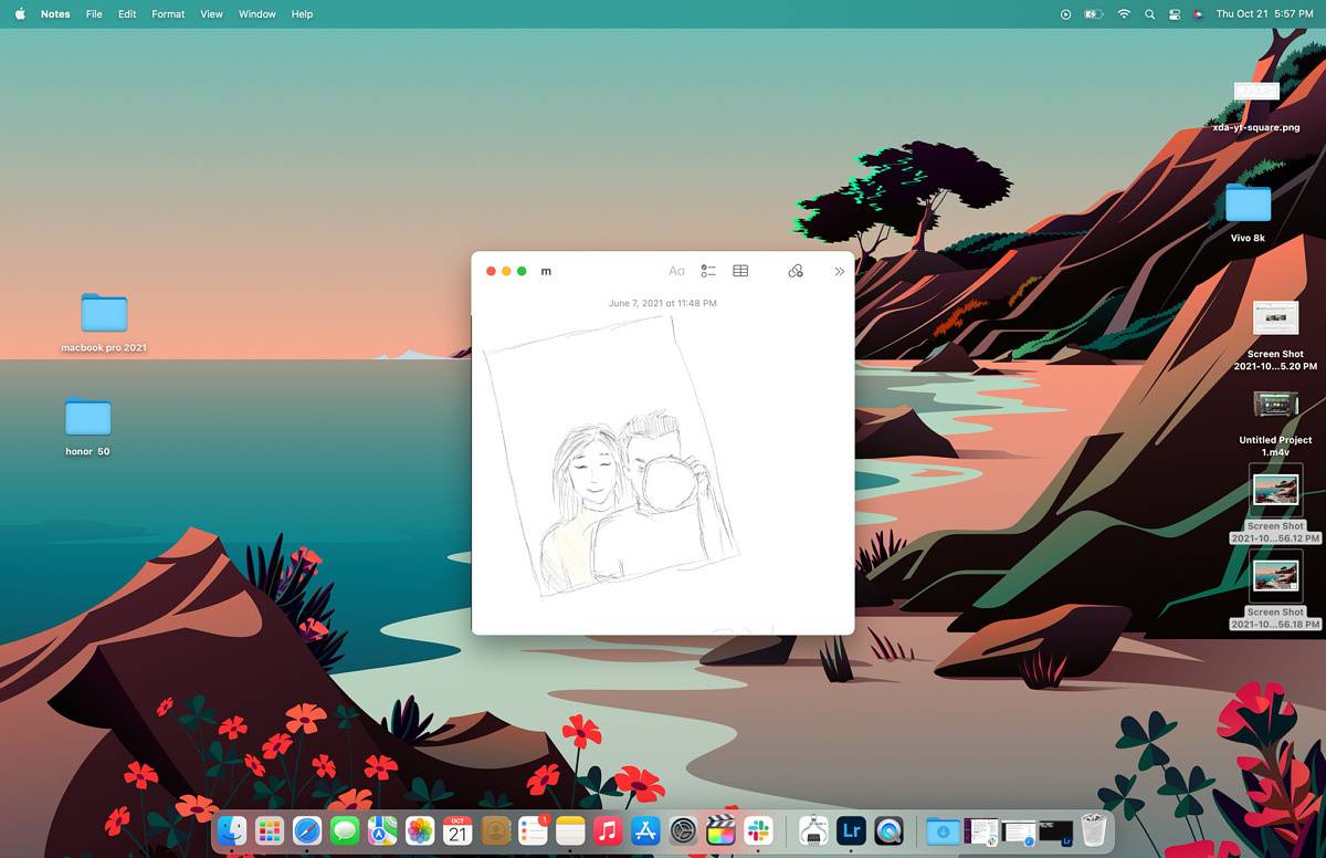 macOS Monterey screen shot