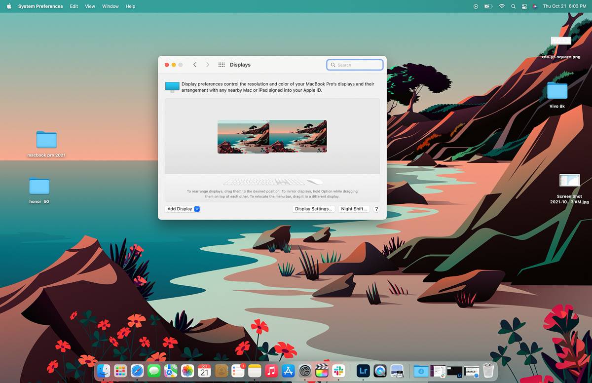 Display preferences got a redesign in macOS Monterey 12.01.1
