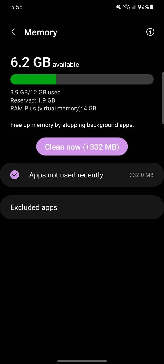 virtual ram part 2 one ui 4