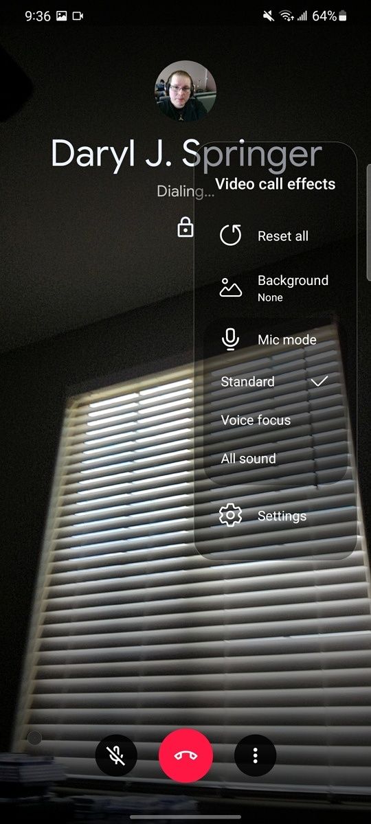 Mic Modes in One UI 4