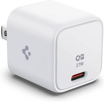 The Spigen ArcStation Super Mini is a compact wall charger for your Galaxy Z Fold 3. The charger measures just over one inch on all sides. In addition, it can deliver 25W of power to Programmable Power Supply (PPS) compatible devices, so the Fold 3 will charge at its top speed.