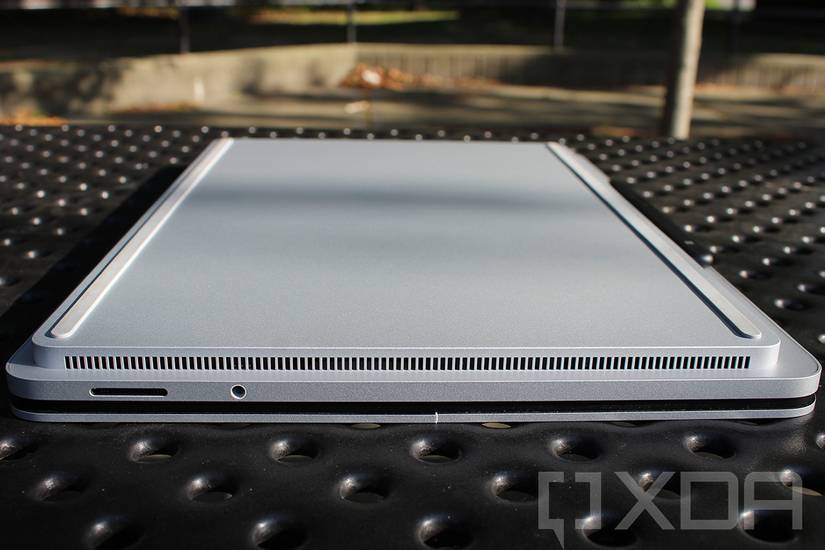 Side view of Surface Laptop Studio