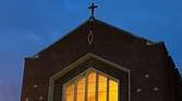 iPhone 13 Pro 3x telephoto of a church