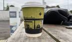 iPhone 13 Pro coffee cup