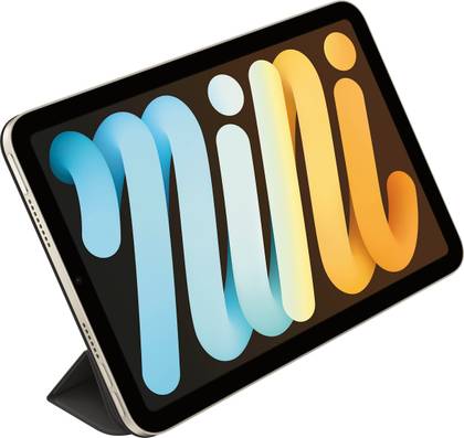 This is a Folio case that can act as a stand when you place the iPad Mini on a table.