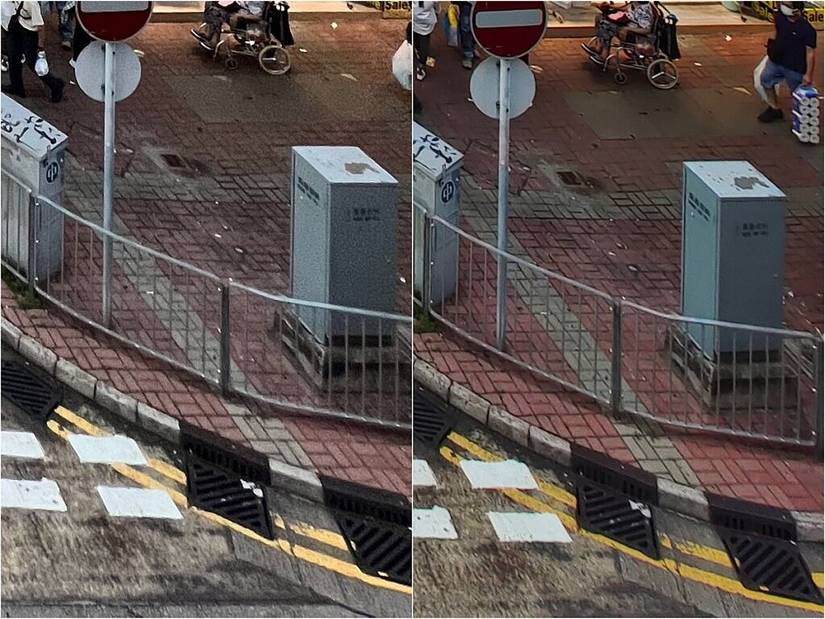 Zoomed in crops
