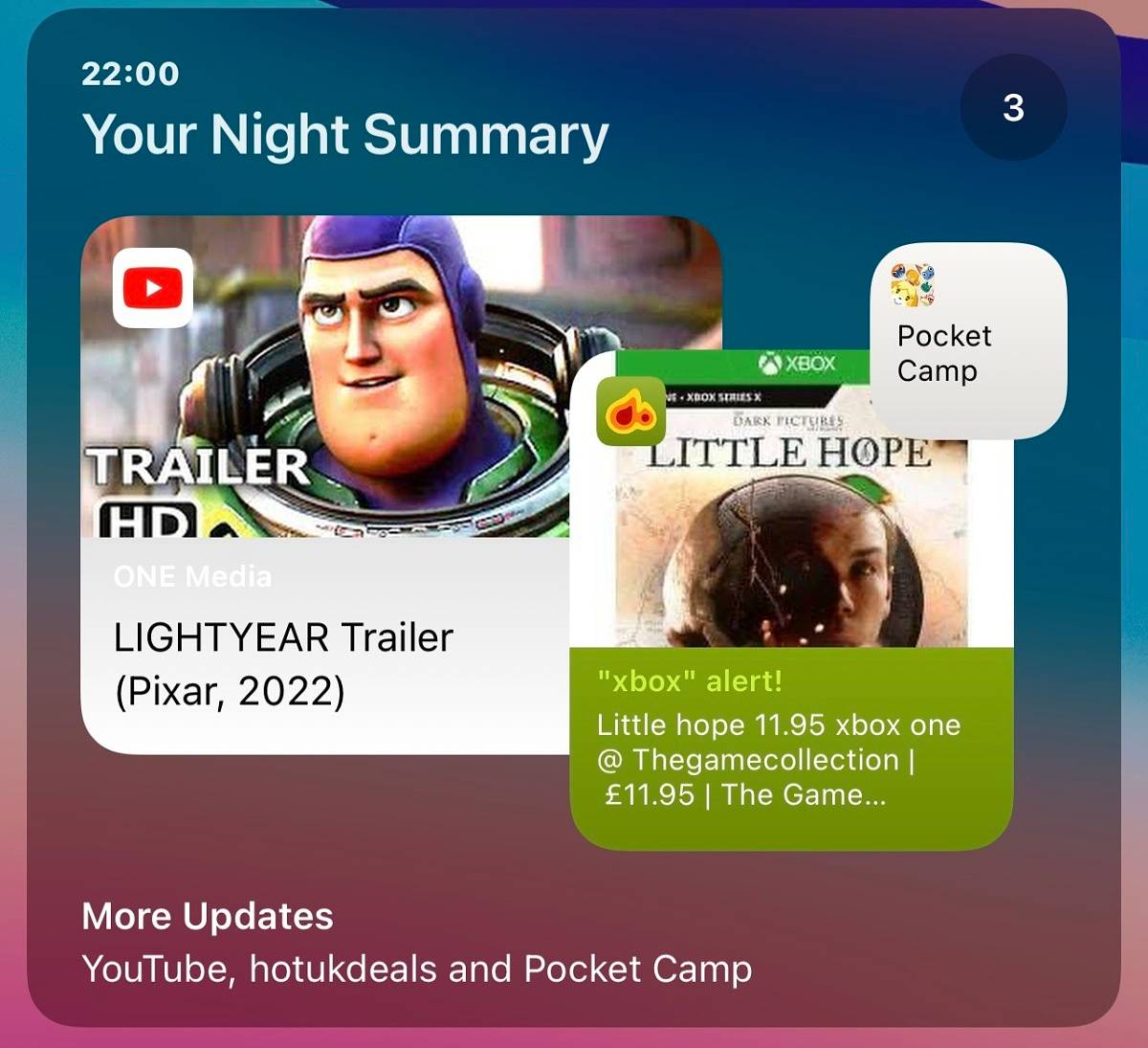 notification summary ios 15.2 1