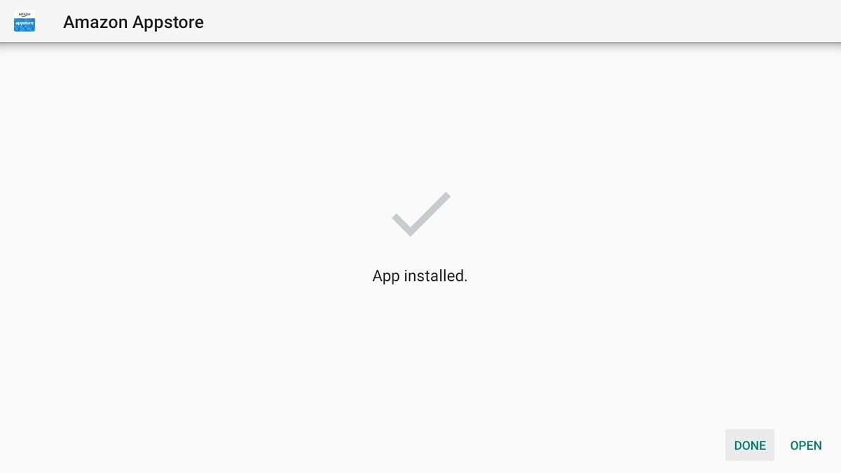 Send Files to TV APK installed