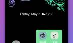 Action Launcher wallpaper color theming