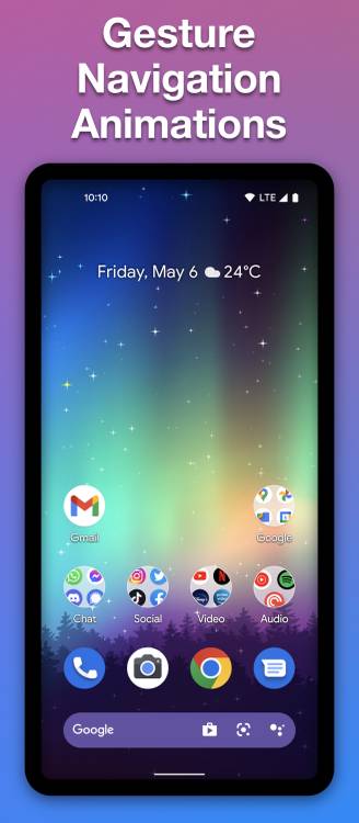 Action Launcher gestures